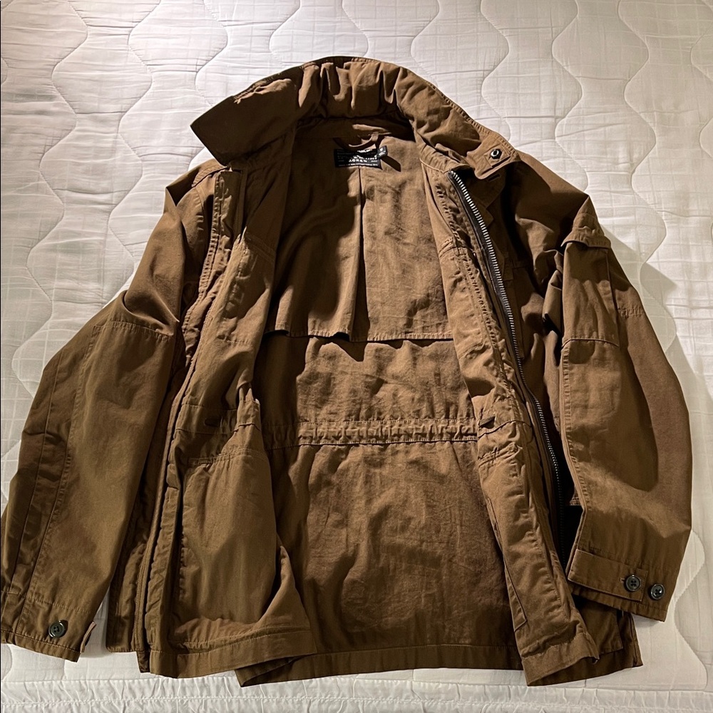 J. Crew Men's Field Jacket — Dark Tan — Medium - Picture 4 of 9